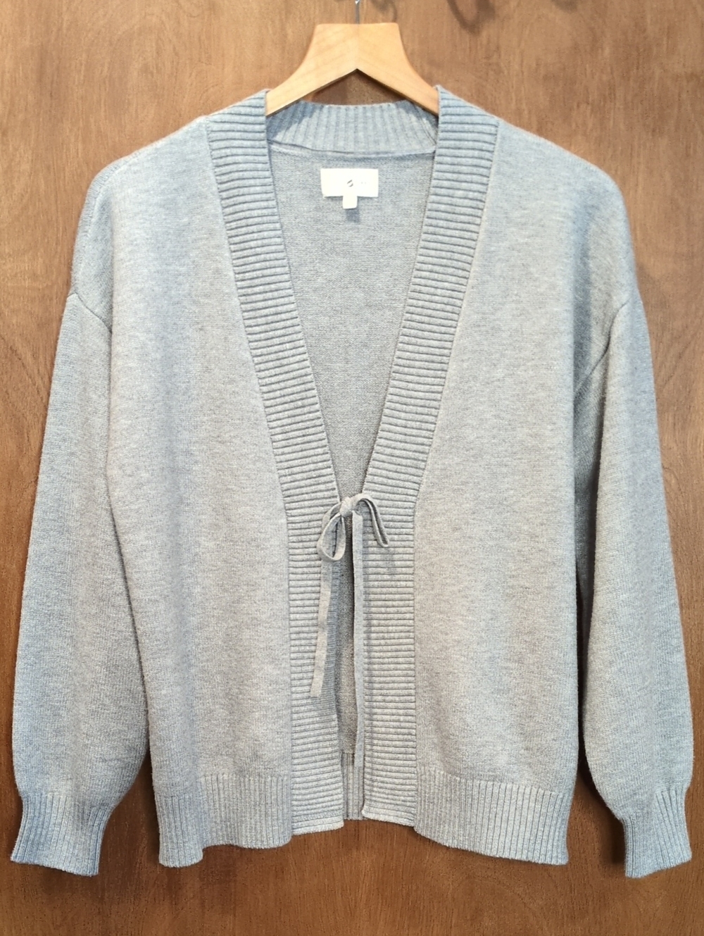 Lou & Grey Cardigan Sweater In Heather Gray Size XS